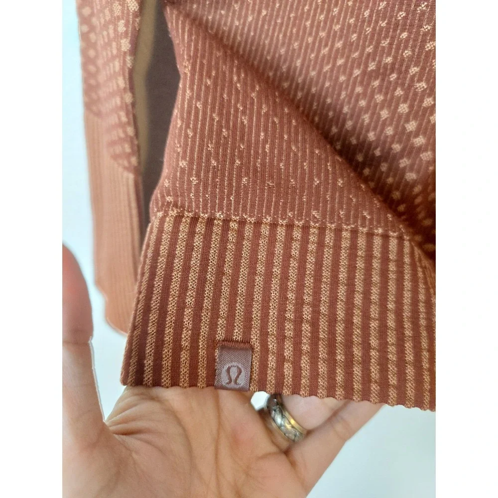Lululemon Rest Less Pullover Long Sleeve Top Thumbholes Size 4-6